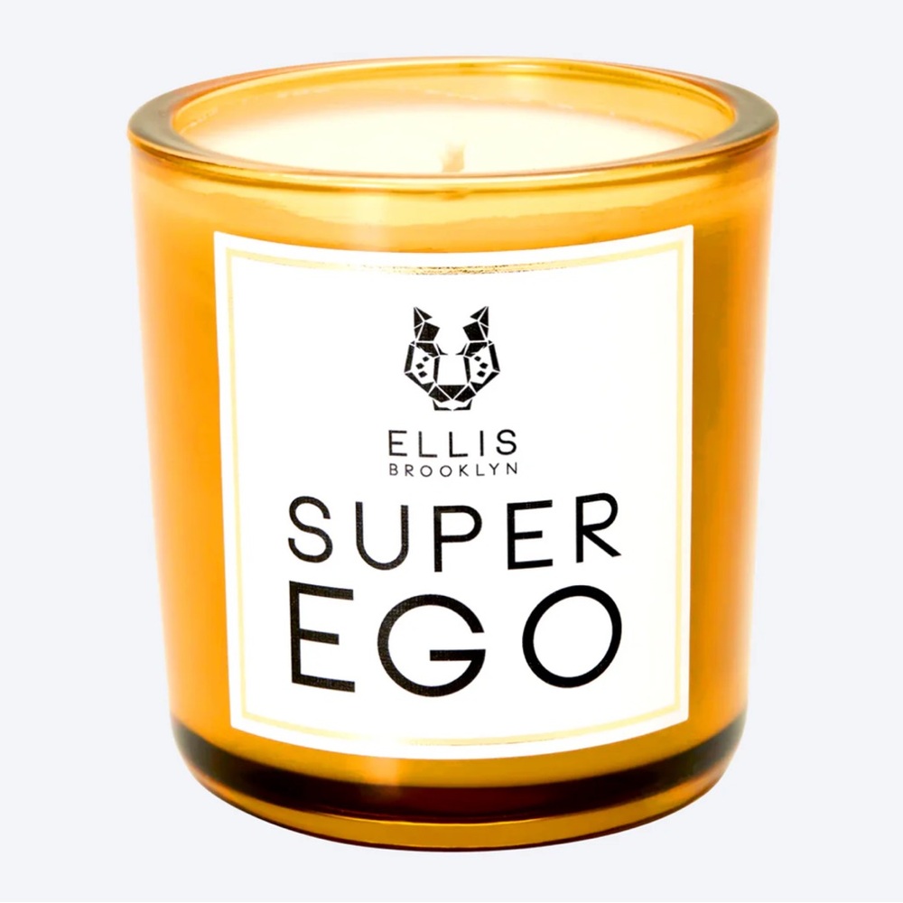 Ellis Brooklyn SUPER EGO TERRIFIC SCENTED CANDLE saffron, black leather & oud